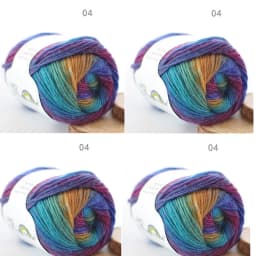 100% Wool Yarn Rainbow Color for Hand Knitting Crochet Plush Thickness Lanas Thread DIY Soft Scarf Shawl Sweater