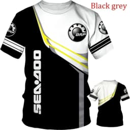 Can-Am Team BRP Racing T-Shirt 3D printed quick-drying and breathable sports clothing for summer, outdoor streetwear