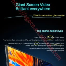 Original Lenovo Xiaoxin Pad Pro 2025 12.7 Inch 128G 256G 45W Charging WIFI CN Rom MTK Dimensity 8300 10200mAh Battery Andoid 14