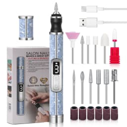 Professional Electric Nail Polishing Machine Nail Drill Multiple Gears Low Noise Nails Sander File Set For Manicure Salon Tools