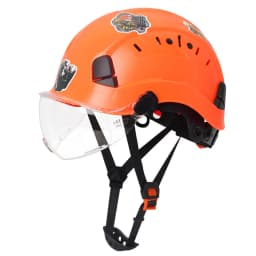 Construction Safety Helmet with Visor DIY Stickers For Engineer ABS Hard Hat Industrial Work Cap Rescue Head Protection CE ANSI