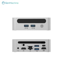 Genmachine AMD Ryzen™ 7 7840U ES Mini PC Mini Pc Ordenador Ryzen 8 Core 16 Thread,3.3-5.1GHz,TDP:28W 24G 6400Mhz WIFI6 Mini Pc