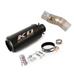 51MM For CFMOTO 450SR 450NK 2022-2025 Motorcycle Exhaust Tips Mid Link Pipe Stainless Steel Muffler Slip On DB Killer