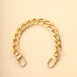 20cm Bag Chain Accessory Gold Shoulder Bag Extension Chain Metal Bag Chain Strap Crossbody Bag Parts Belt Chain Bags Gold Black