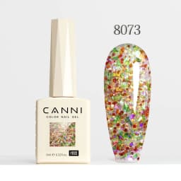 CANNI Cat Eye Gel Nail Polish and Glitter Gel 9ml HEMA TPO FREE High Gloss Quality Soak Off UV Gel Art Manicure Salon DIY Home