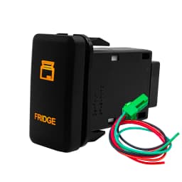 Amber Led Light 12V Car Push Button Switch Winch A/C ON OFF For Toyota 4Runner Tacoma Land Cruiser Reiz Hilux Prado FJ Cruiser