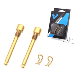 Bicycle Hydraulic Disc Brake Pad Bolts M4 Titanium Alloy Fixing Pin Inserts Caliper Screws Retainer Pin Cycling Accessories