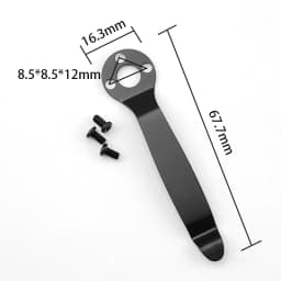 Multi Design Back Clip for DIY Folding Pocket Knife Accessories DIY Back Clip Custom Folding Knife Tool Back Clip Holder-1piece
