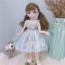 1/6 Kawaii Doll 30cm Cute Blyth Doll Joint Body Fashion BJD Dolls Toys with Dress Shoes Wig Make Up Gifts for Girl pullip