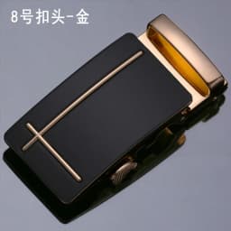 Men's Alloy Automatic Belt Buckle High quality Black metal buckle men's business casual width 35mm Belt(Only Can Match Our Belt)