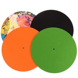 For LP Vinyl Record Audio Replacement DIY Accessories Audiophile Thick Turntable Mat 1PC Slip Mat Felt Turntable Platter Mat
