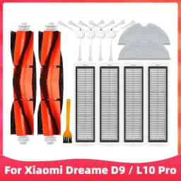 Fit For ( Dreame D9 Max, L10 Pro, D9 Pro, D9 Mistral Pro, Trouver Robot LDS Vacuum-Mop Finder ) Part Brush Mop Filter Water Tank