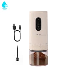 2026 New Upgrade Portable Electric Coffee Grinder with Ceramic Burr - 38 Adjustable Grind Settings - 1.8X Faster Grinding