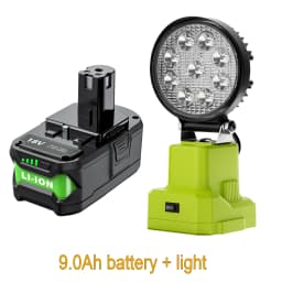 Bonacell 6000mah For Ryobi 18V Tool Battery Li-ion Battery Replacement Battery For Ryobi P108 P104 P107 Cordless Power Tools