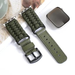 Nylon Strap for Apple Watch 45mm 44mm 46mm 41mm 40mm Band for iWatch Ultra 2 49mm Series 10 9 8 7 SE 6 5 4 3 2 1 42 38mm Sports