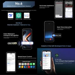 Blackview ROCK 1 Rugged Phone 8GB+256GB 6.56'' Android 16 Helio G81 15000mAh 55W Charge NFC 4G Smartphone