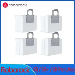 For Roborock S8 Pro Ultra S8+ Spare Parts DuoRoller Main Side Brushes Mop Cloths HEPA Filters Dust Bags Accessories