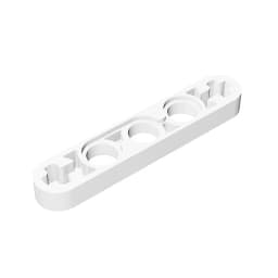 MOC PARTS GDS-691 Technical, Liftarm Thin 1 x 5 - Axle Holes compatible with lego 11478 pieces of children's toys