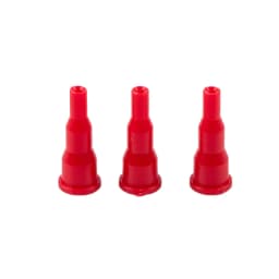 1/3Pcs Red Reusable Inflatable Head For Cigarette Lighter Fill Butane Gas Adapter