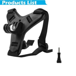 Motorcycle Helmet Chin Strap Mount Holder for GoPro Hero 13 12 11 10 9 8 AKASO SJCAM Insta360 DJI OSMO Action Camera Accessories