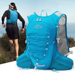 Portable Waterproof Bicycle Backpack, 10 Liters, Water Bag, Suitable for Outdoor Sports, Mountaineering, Hiking, Hydration