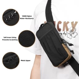 Cell Phone Pouch - Phone Belt Holder Molle Phone Pouch Cell Phone Holder for Belt with Loop, Cell Phone Pouches