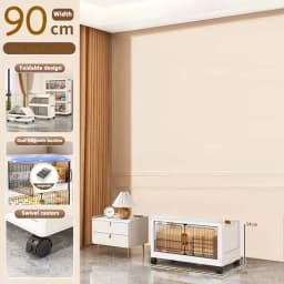 Heavy Duty Foldable Storage Cabinet with Wheels – Multi-layer Baby Wardrobe & Toy Organizer for Bedroom, Space-Saving for Kids