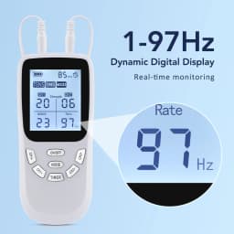 Rechargable EMS Tens Muscle Stimulator 36 Modes 20 Intensities Levels Full Body Massager ack Waist Knee Muscle Relaxation Device