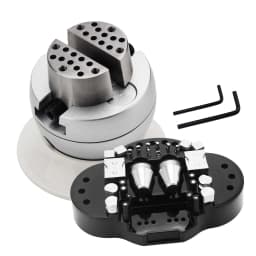 Professional 3-Inch Ball Vise | 360° Rotating Jewelry Engraving and Setting Tool, Standard Engraving Block