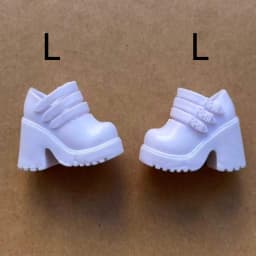 Rainbow Doll Sandals Original 1/6 Doll Shoes White Clear Blue Black Orange Color Doll Accessories