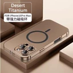 Fashion Metal Frame Phone Case For iPhone Air 13 14 15 16 17 18 Pro Max Plus Aluminum PC Back Panel Cover For Apple 18 Promax