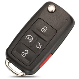 Jingyuqin 2/3/4/5 Buttons Folding Remote Car Key Case Shell For VW Sharan Tiguan Golf Sagitar Polo MK6 Touareg