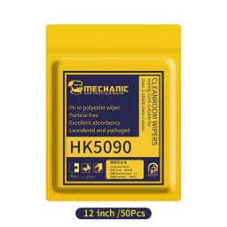 MECHANIC HK5090 Super Soft Cleanroom Wiper Cleaning Non Dust Cloth Dust Free Paper Clean LCD Repair Cloth For Phone Pad Tablet