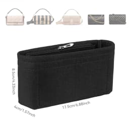 Felt Insert Bag Organizer, Makeup Organizers, Liner Perfect for Brand Women's Handbags For And Cosmetic Bags
