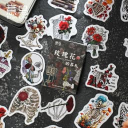 30 Pcs Kawaii Paper Sticker Set Deep Forest Self-adhesive Stationery Stickers For Arts Craft Diy Scrapbooking Diary Album Planne