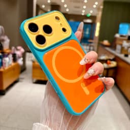 14 Colors Magnetic Case For iPhone 18 17 16 15 14 Pro Max For MagSafe Colorful Crystal Glitter Back Soft Bumper Cover Shockproof