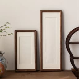 Rectangular Solid Wood Photo Frame High-Quality Black Walnut/Teak Mortise and Tenon Picture Frame Display Stand Desktop Decor