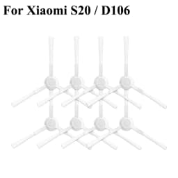 Compatible For Xiaomi Robot Vacuum S20 / D106 Parts Main Side Brush Hepa Filter Mop Cloth Dust Bag Replacement Spare Accessories