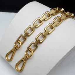 High Quality Purse Chain Strap Zinc Alloy Shoulder Handbag Strap Replacement Handle Chain Metal Chunky Bag Chain Strap