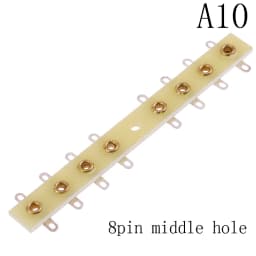 Hot 2Pin-8Pin FR4 Tag Strip Turret Terminal Board Generic Terminal Tag Turret Board Tool Parts Wholesale