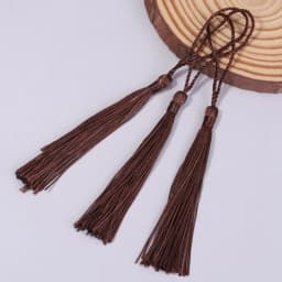 30pcs 13cm Hanging Rope Polyester Tassel Fringe Soft Flossy Tassel For DIY Bookmark Keychain Pendants Jewelry Making Accessories