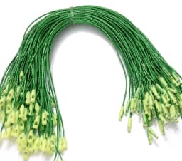 100pcs 20cm Polyester Strings for Christmas Pendants Xmas Tree Xmas Ball Tag Tool Christmas Drop Ornament Accessories