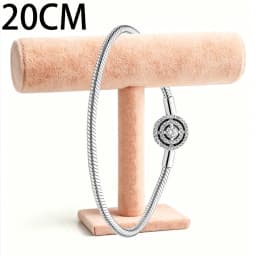 2026 New 925 Silver Sparkling Meteor Halo Women's Heart Shaped Life Tree Bracelet Display Tool DIY Exquisite Charm Jewelry