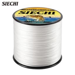 SIECHI X4 Strong 300M 500M 1000M 4 Strand Weaves PE Braided Fishing Line Multifilament Braid Wire 12LB 20LB 30LB 43LB 65LB 83LB