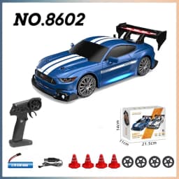 AE86 RC Drift Racing Car 1/24 4WD 30KM/h High Speed with Light 2.4G Radio Controlled Vehicle Model Race Competition Toy for Boys