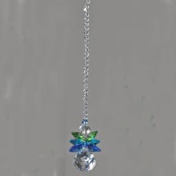 1PCS 20mm Clear Crystal Ball Prism Suncatcher Rainbow Pendants Maker, Hanging Crystals Prisms for Curtain Home Garden Decoration