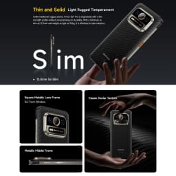 Ulefone Armor 25T Pro 5G Rugged Smartphone 6GB+256GB 6.78'' Thermal Imaging Android 14 33W 50MP+64MP 6500mAh NFC 5G Smartphone
