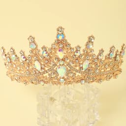 1 Piece of Multi-Color Crown Headband Suitable for Girls to Wear at Birthday Parties and Wedding Performances
