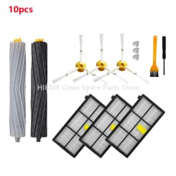 For IRobot Roomba 800 900 Series 860 870 880 890 966 980 Vacuum Cleaner Side Roller Brush Parts HEPA Filter Wheel Replacement
