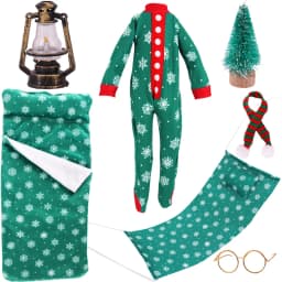 Christmas Doll Accessories Set For Babi 30 CM Doll Clothes Dress For Elf Doll,Toys For Girls,Free Shipping,Christmas Gift